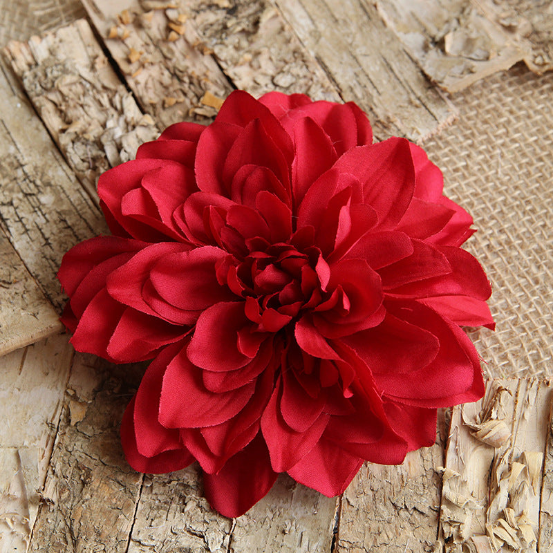 Artificial Silk Flower Large Dahlia