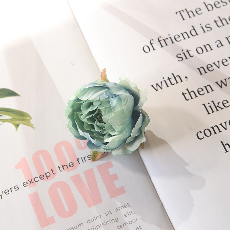 Small Silk Peony Flower Heads Artificial Flowers