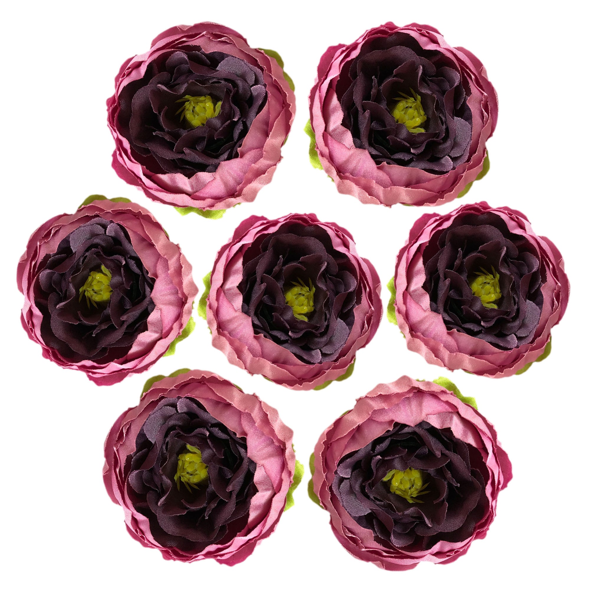 Small Silk Peony Flowers Peony Heads for Wedding Party