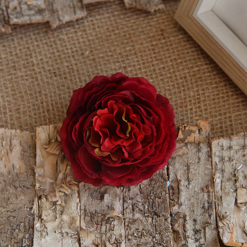Small Silk Peony Bulk Flowers Fake Peonies 50pcs
