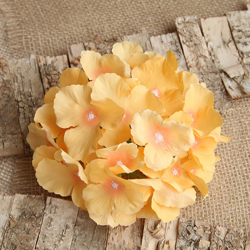 Artificial Silk Hydrange Flower Heads 7 inch