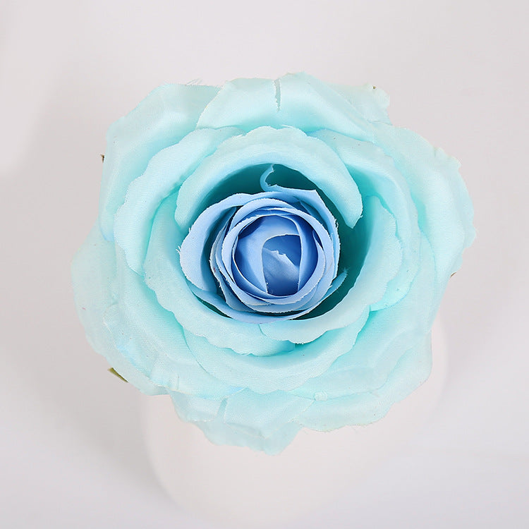 Bulk Big Silk Rose Flower Heads 4.3 inch