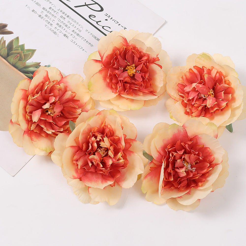 Wholesale Peony Flowers Silk Flower Heads
