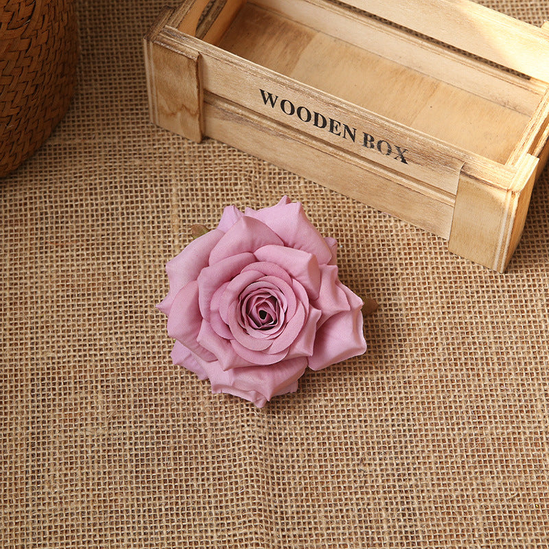 Fake Rose Heads 2.7 inch Flowers in Bulk