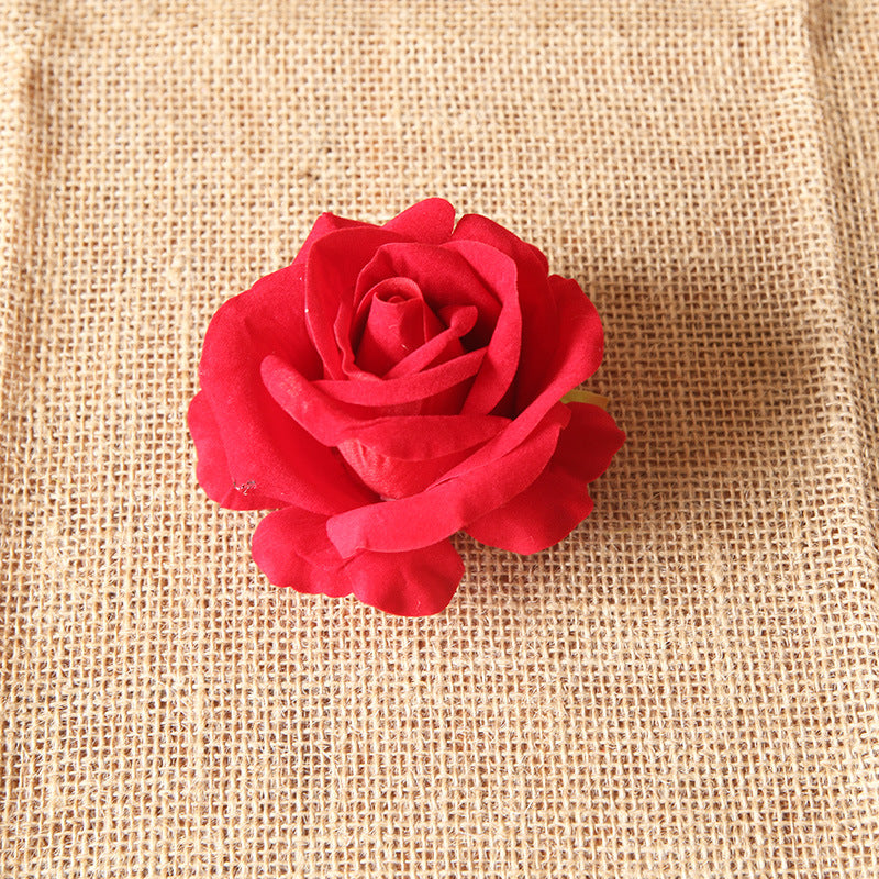 Wholesale Artificial Flowers Silk Rose Heads