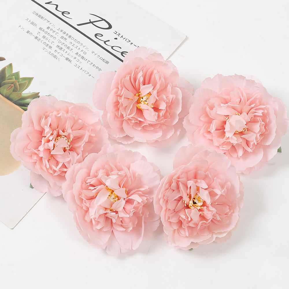 Wholesale Peony Flowers Silk Flower Heads