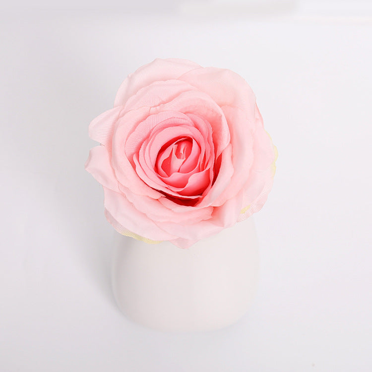 Bulk Big Silk Rose Flower Heads 4.3 inch