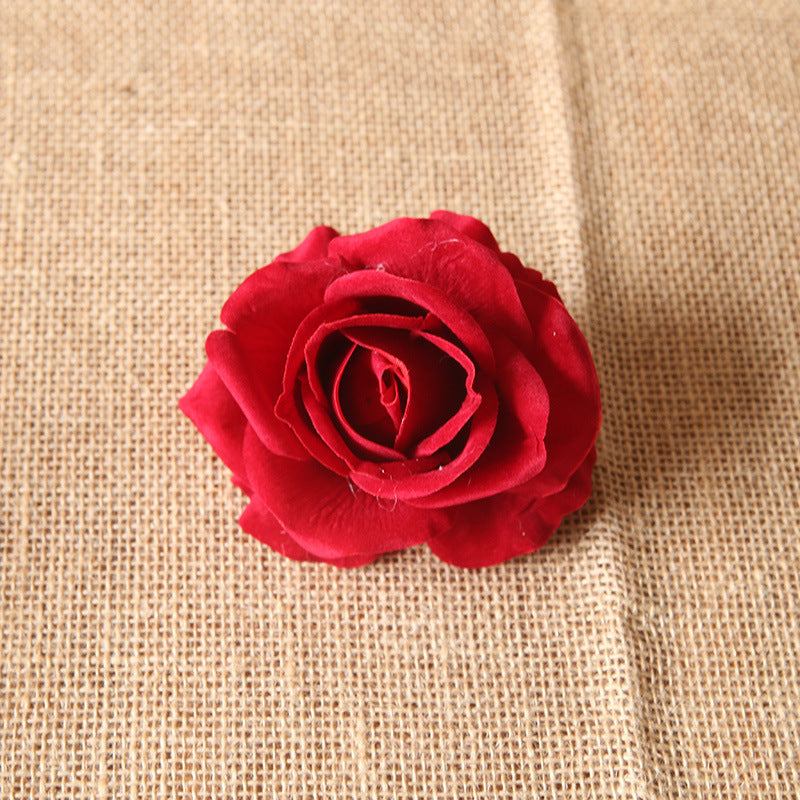 Wholesale Artificial Flowers Silk Rose Heads
