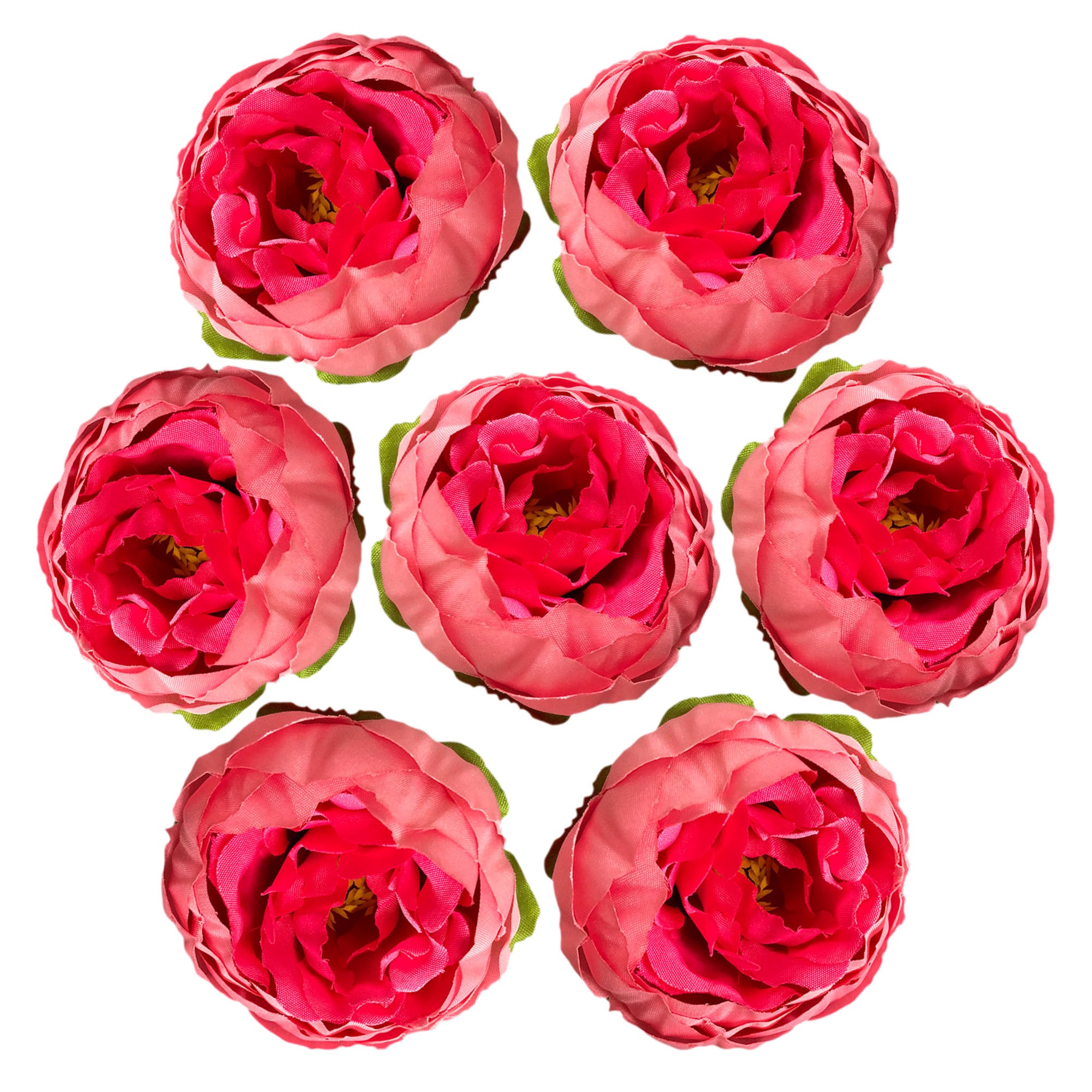 Small Silk Peony Flowers Peony Heads for Wedding Party