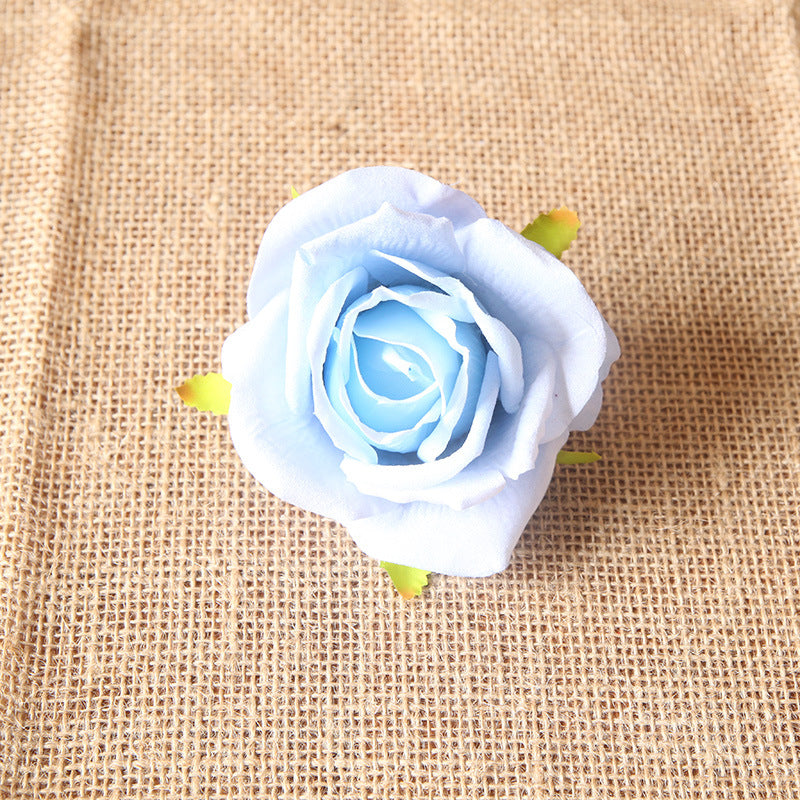 Wholesale Artificial Flowers Silk Rose Heads