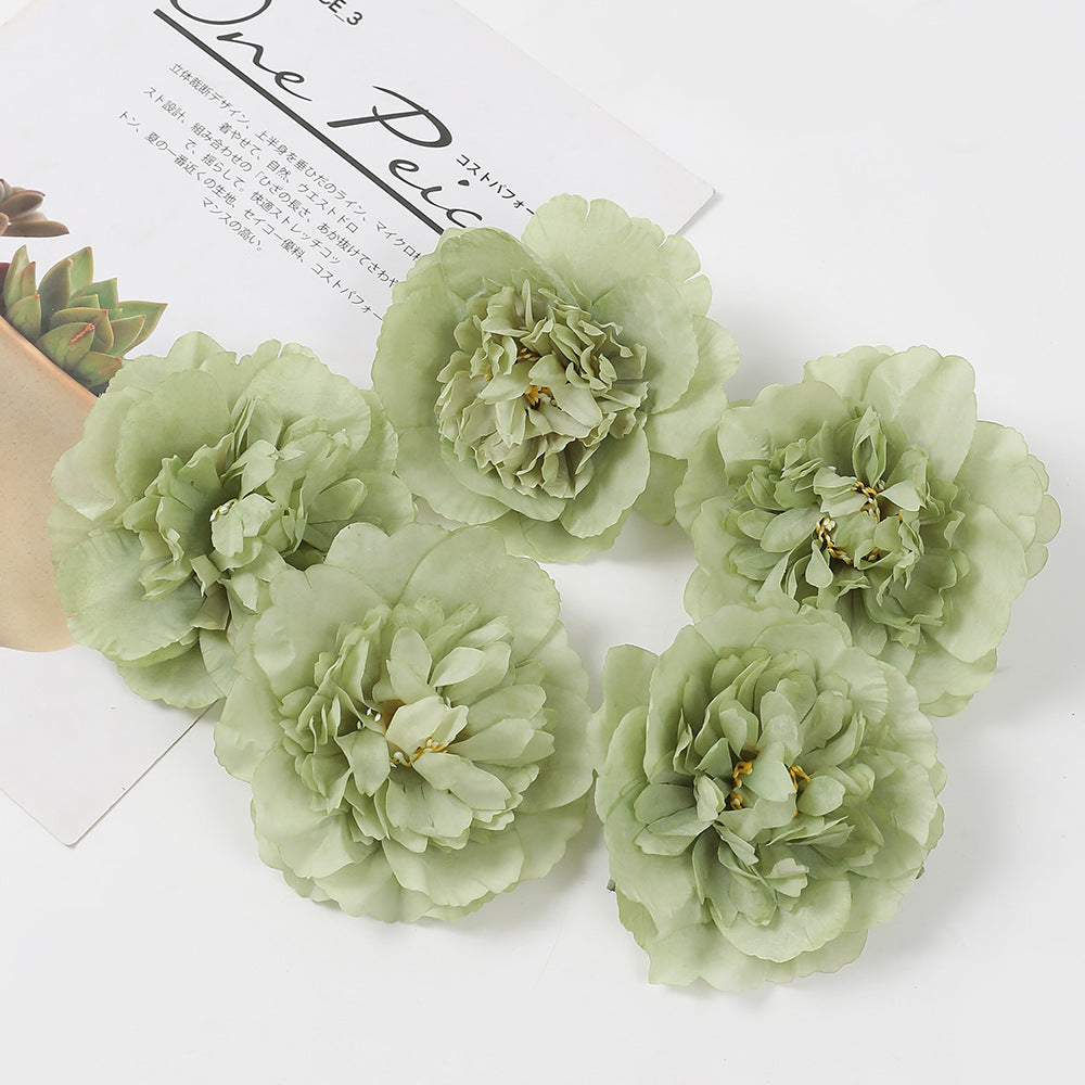 Wholesale Peony Flowers Silk Flower Heads