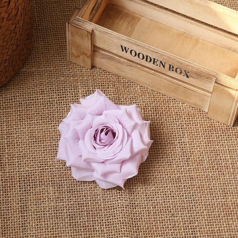 Fake Rose Heads 2.7 inch Flowers in Bulk