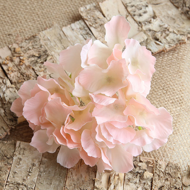 Artificial Silk Hydrange Flower Heads 7 inch
