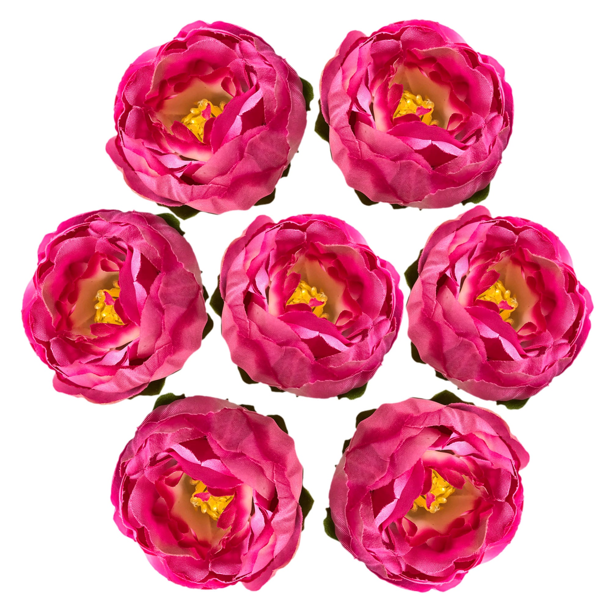 Small Silk Peony Flowers Peony Heads for Wedding Party
