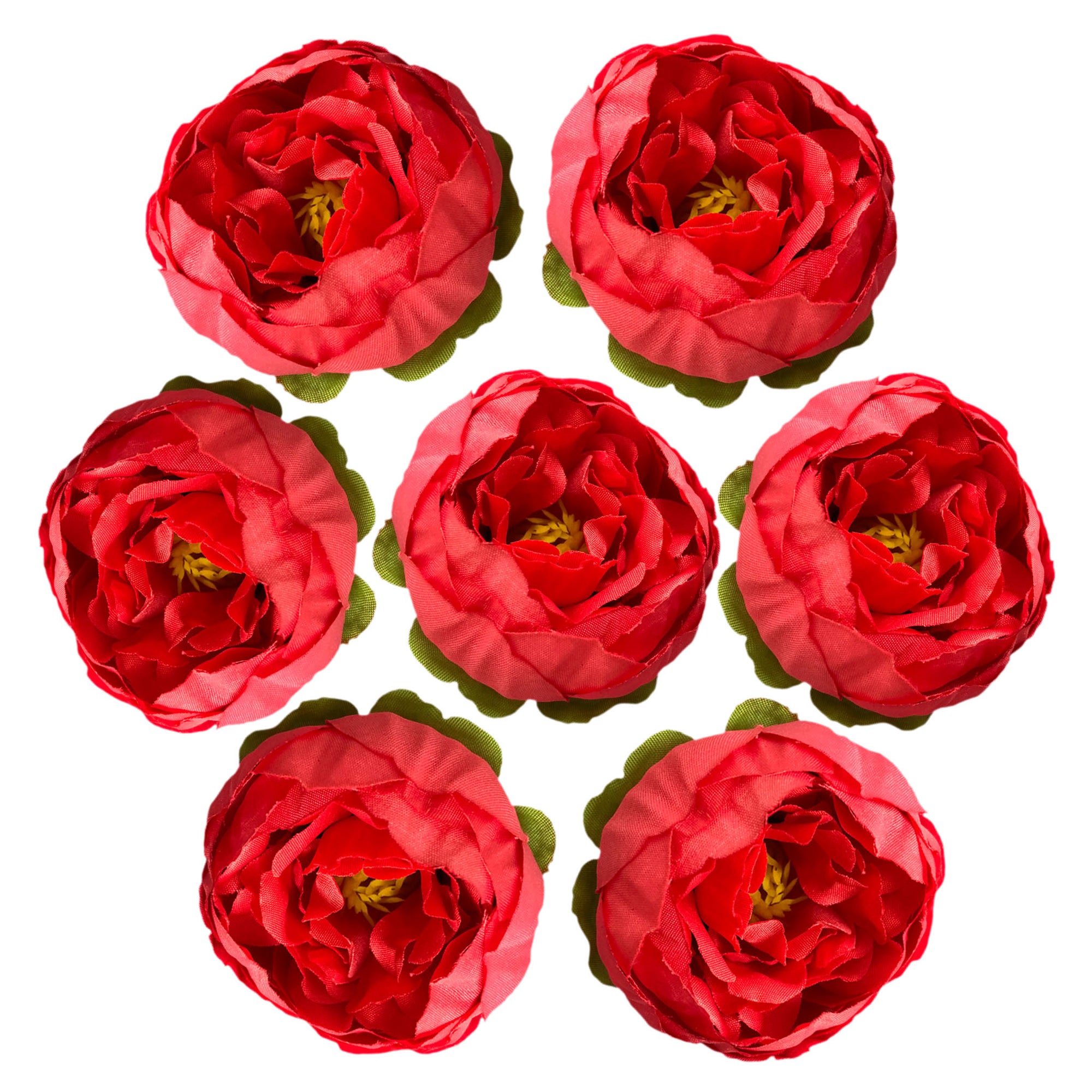 Small Silk Peony Flowers Peony Heads for Wedding Party