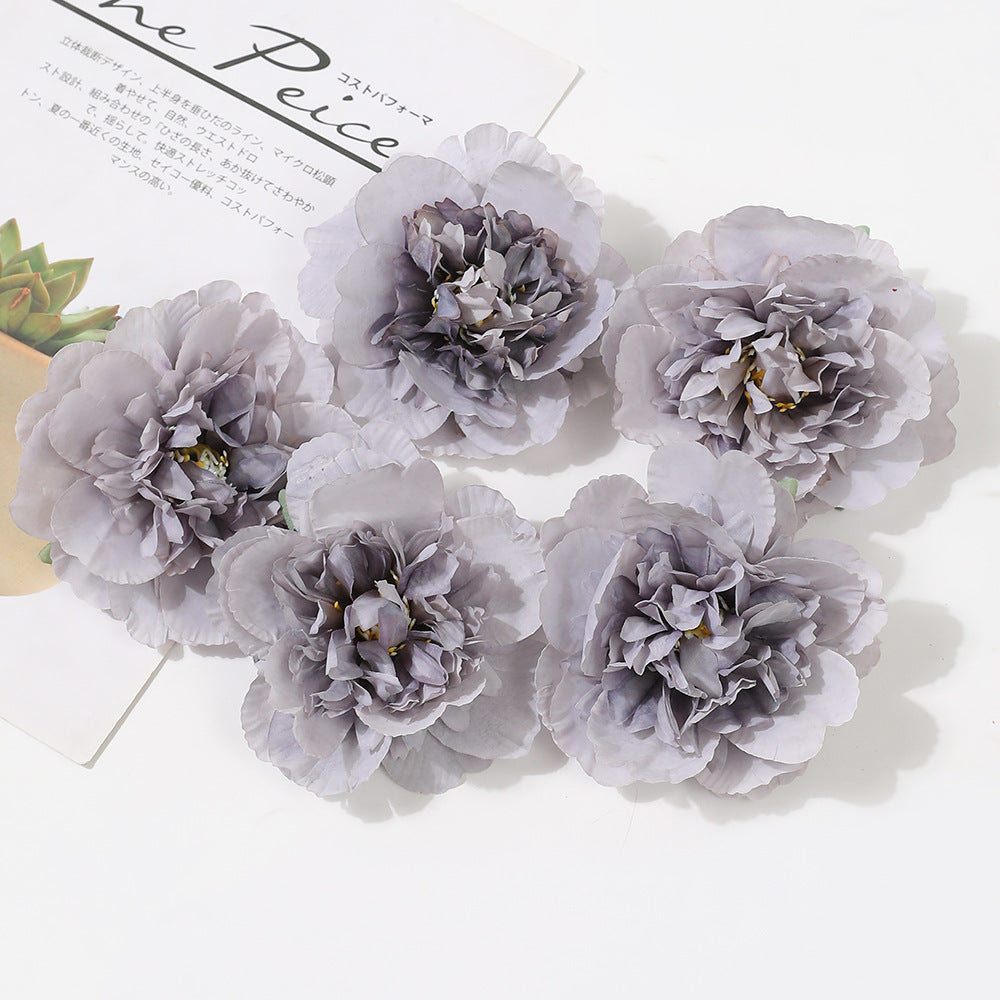 Wholesale Peony Flowers Silk Flower Heads