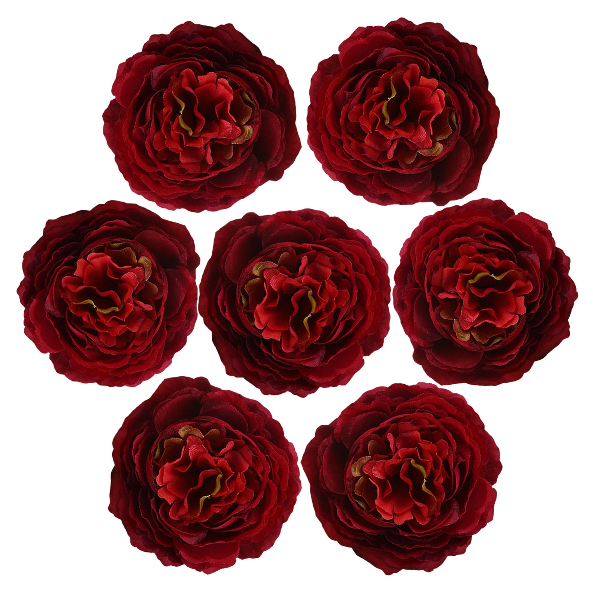 Small Silk Peony Bulk Flowers Fake Peonies 50pcs