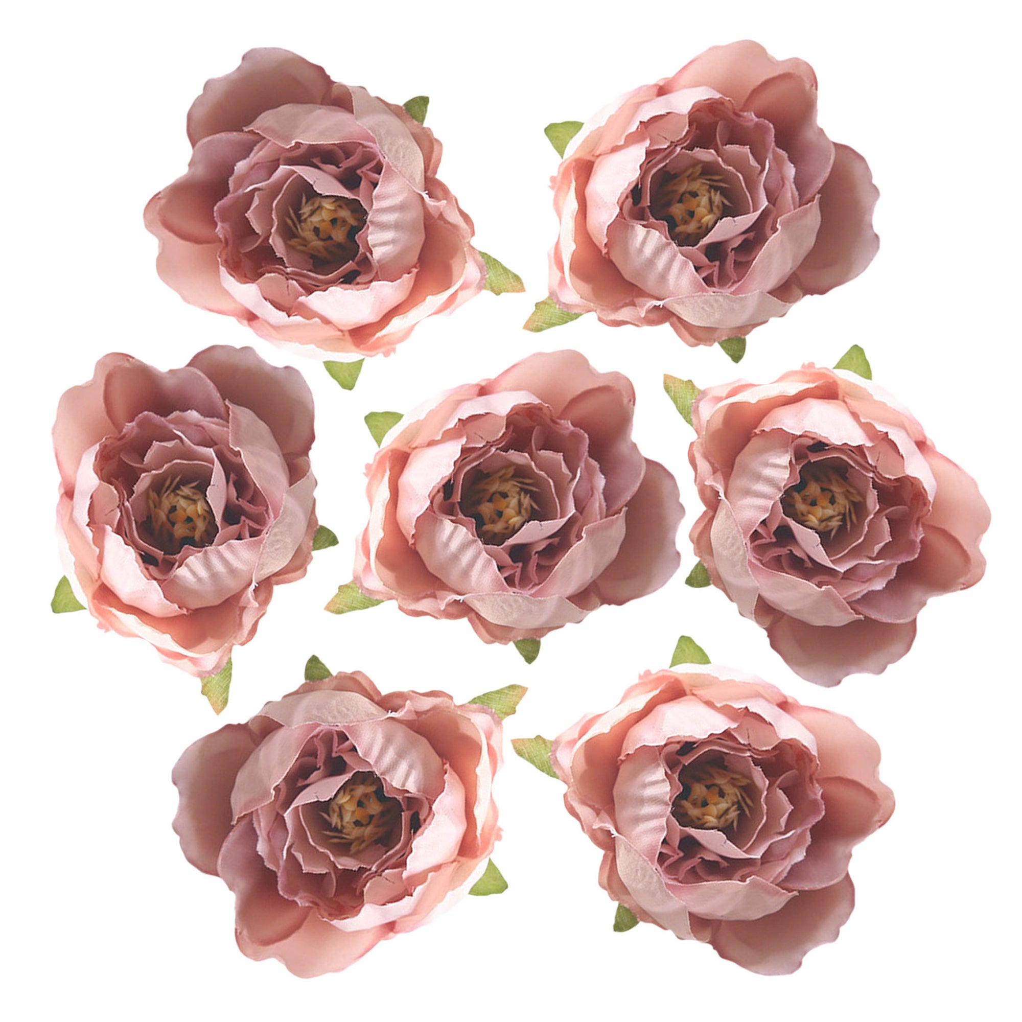 Small Silk Peony Flower Heads Artificial Flowers