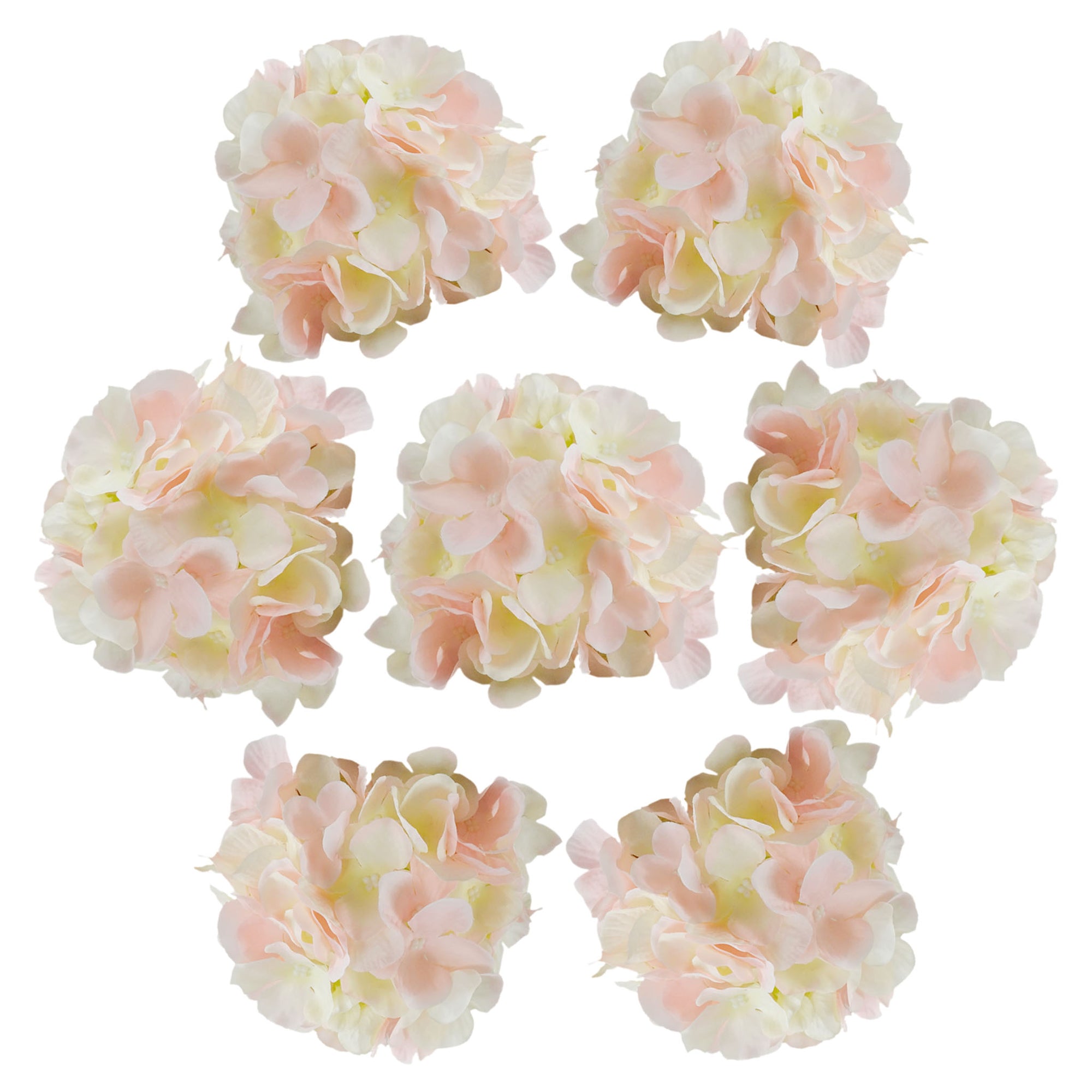 Silk Hydrangea Giant Flower Heads10pcs