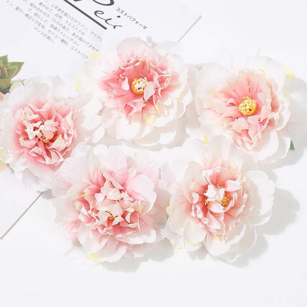 Wholesale Peony Flowers Silk Flower Heads