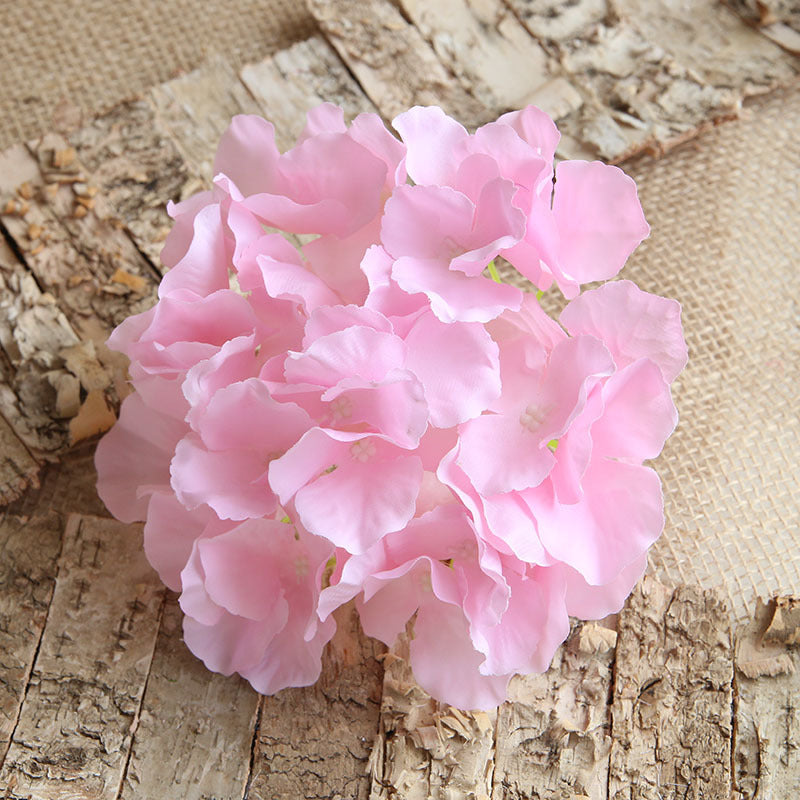 Artificial Silk Hydrange Flower Heads 7 inch