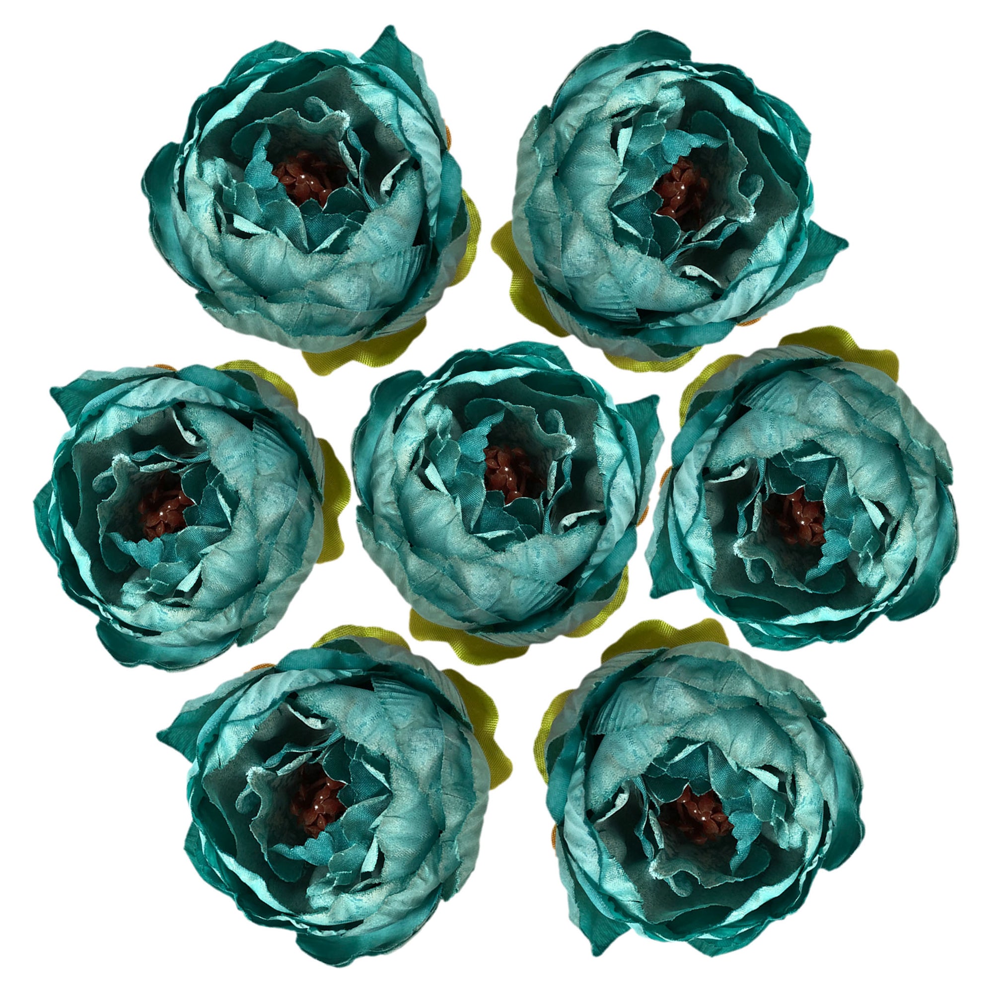 Small Silk Peony Flowers Peony Heads for Wedding Party