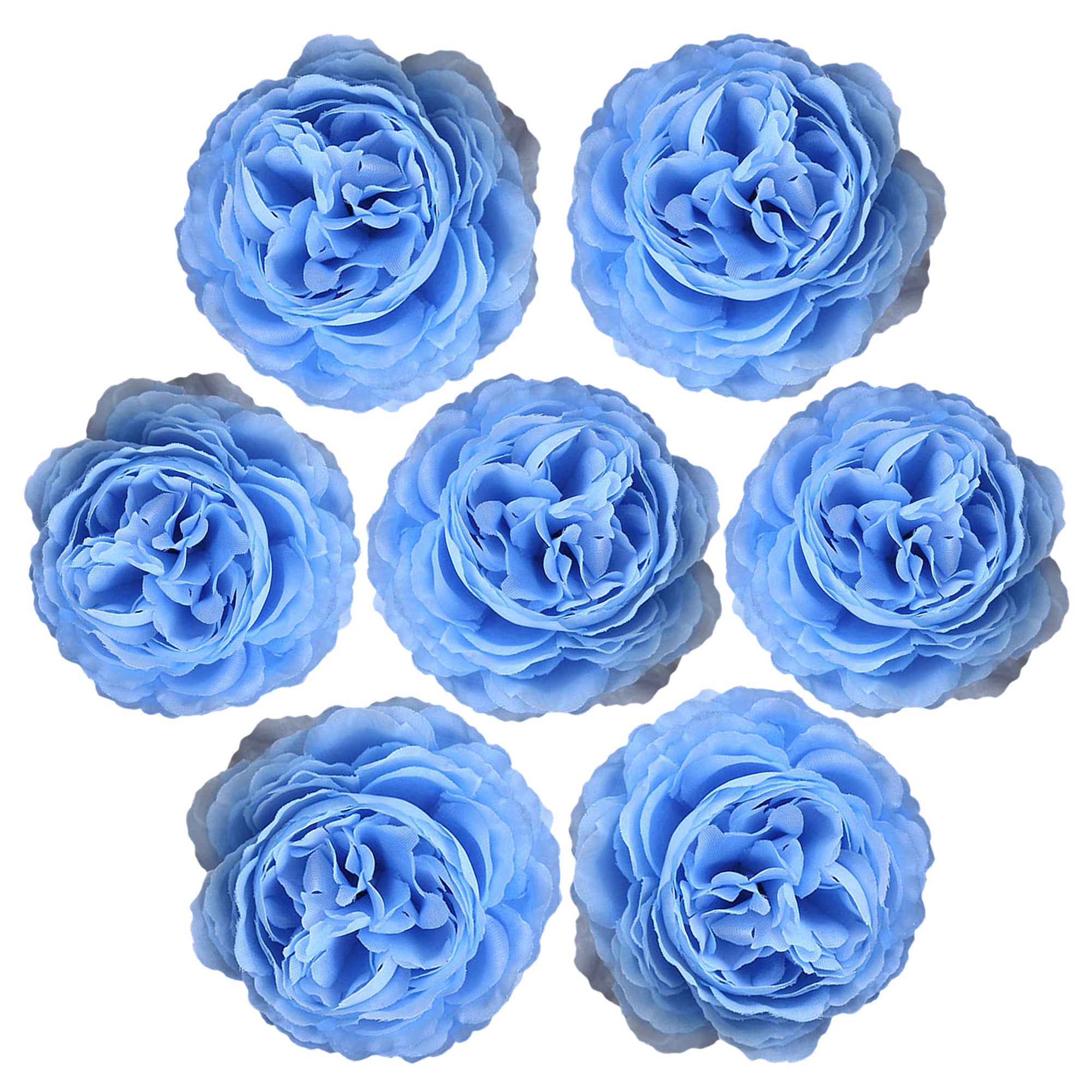 Small Silk Peony Bulk Flowers Fake Peonies 50pcs
