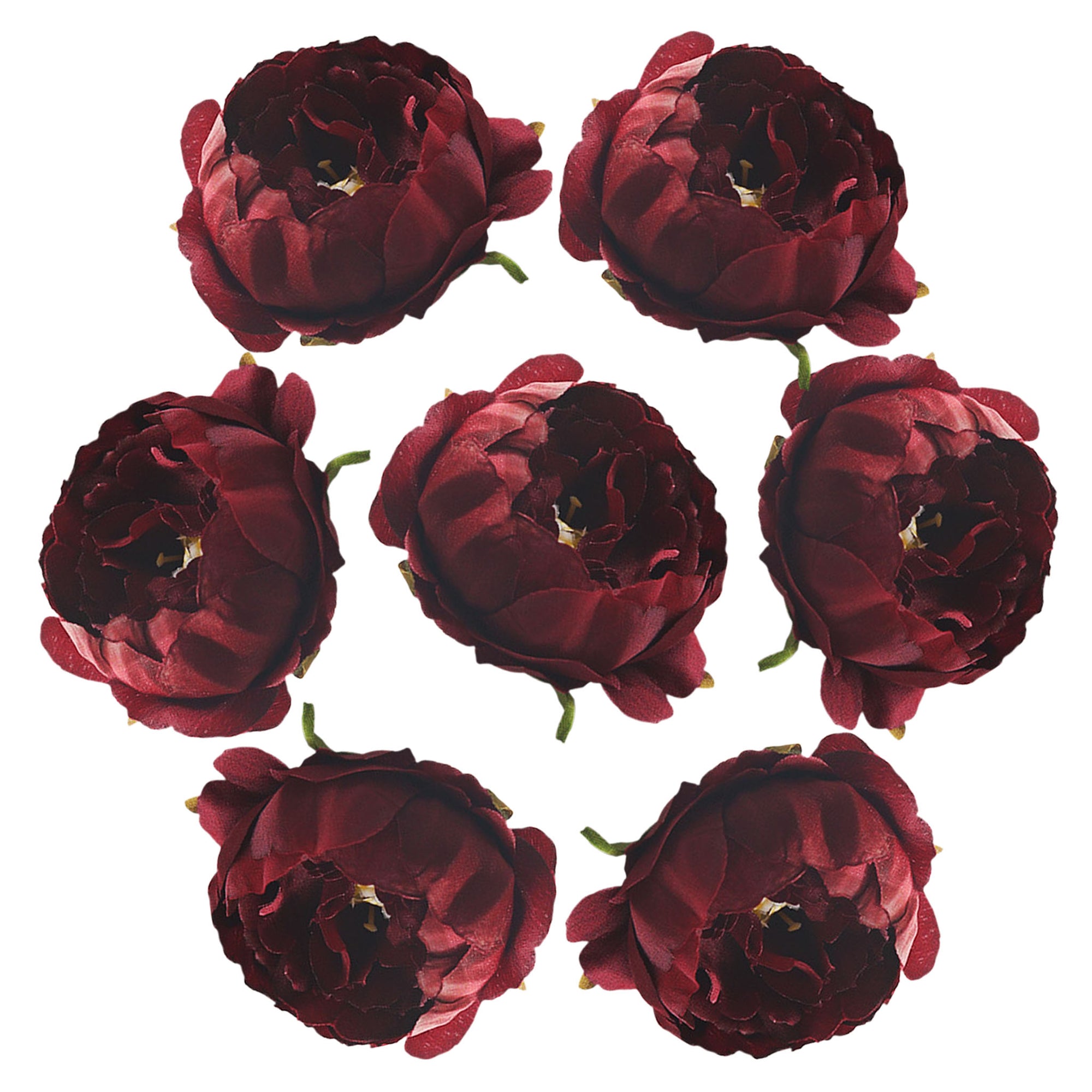Small Silk Peony Flower Heads Artificial Flowers