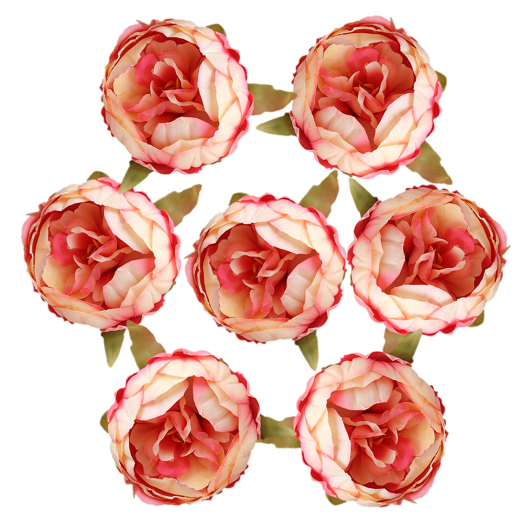 Artificial Silk Peony Flowers Bulk Peony Heads