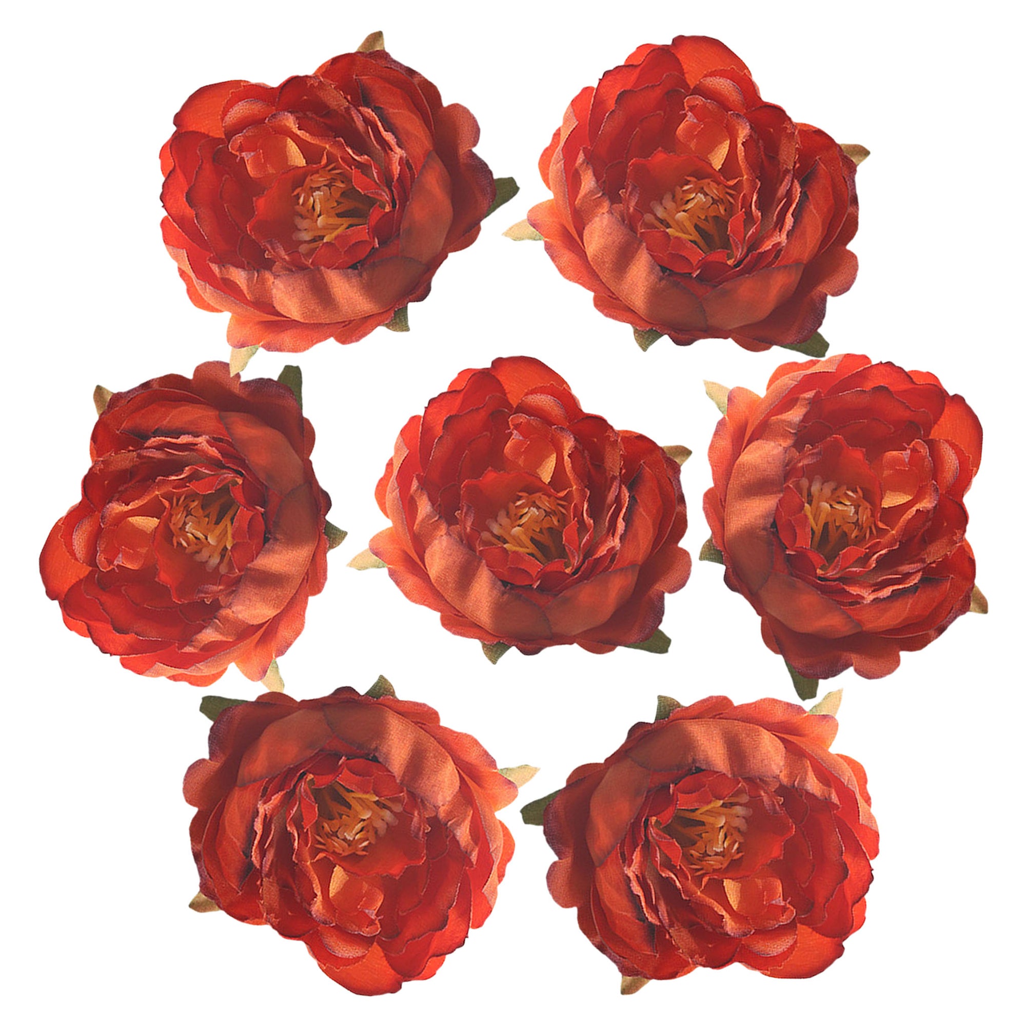 Small Silk Peony Flower Heads Artificial Flowers