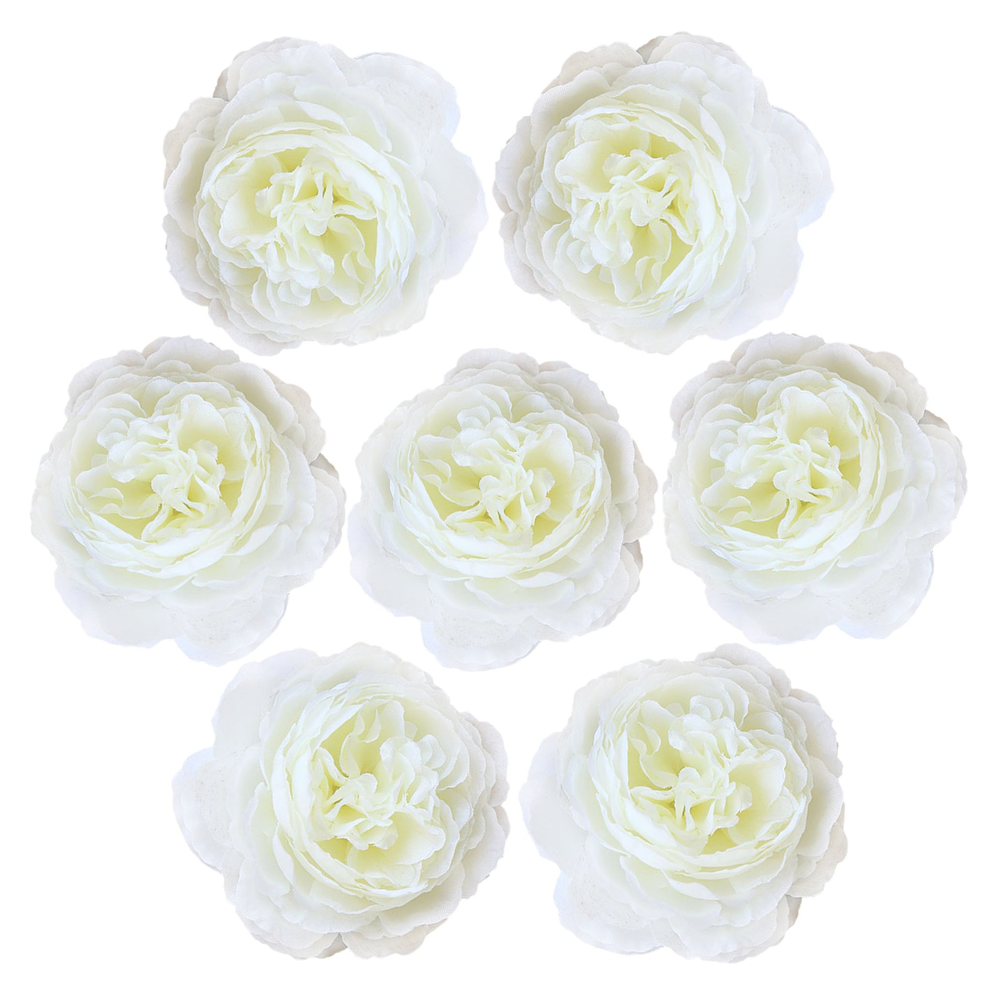 Small Silk Peony Bulk Flowers Fake Peonies 50pcs