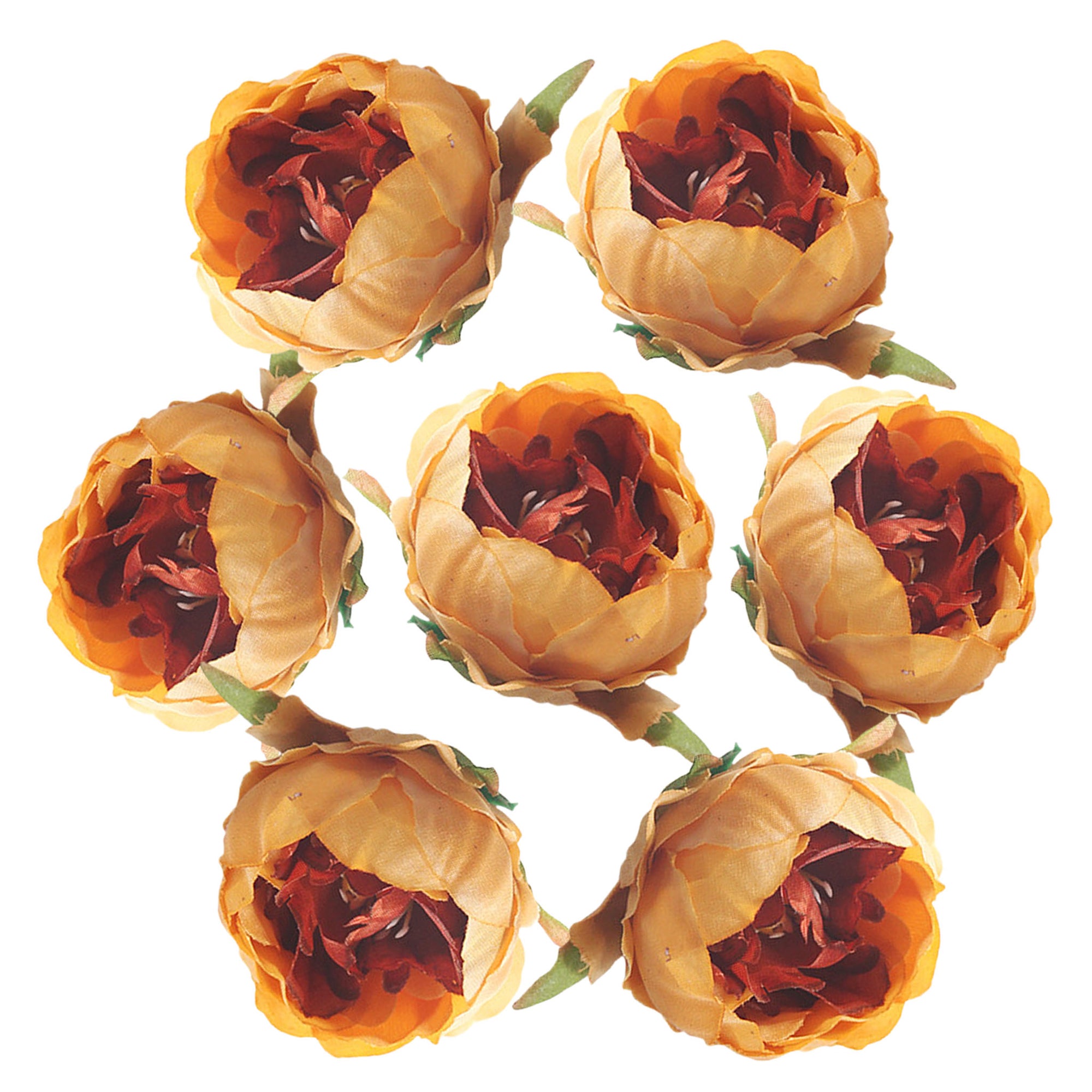 Small Silk Peony Flower Heads Artificial Flowers
