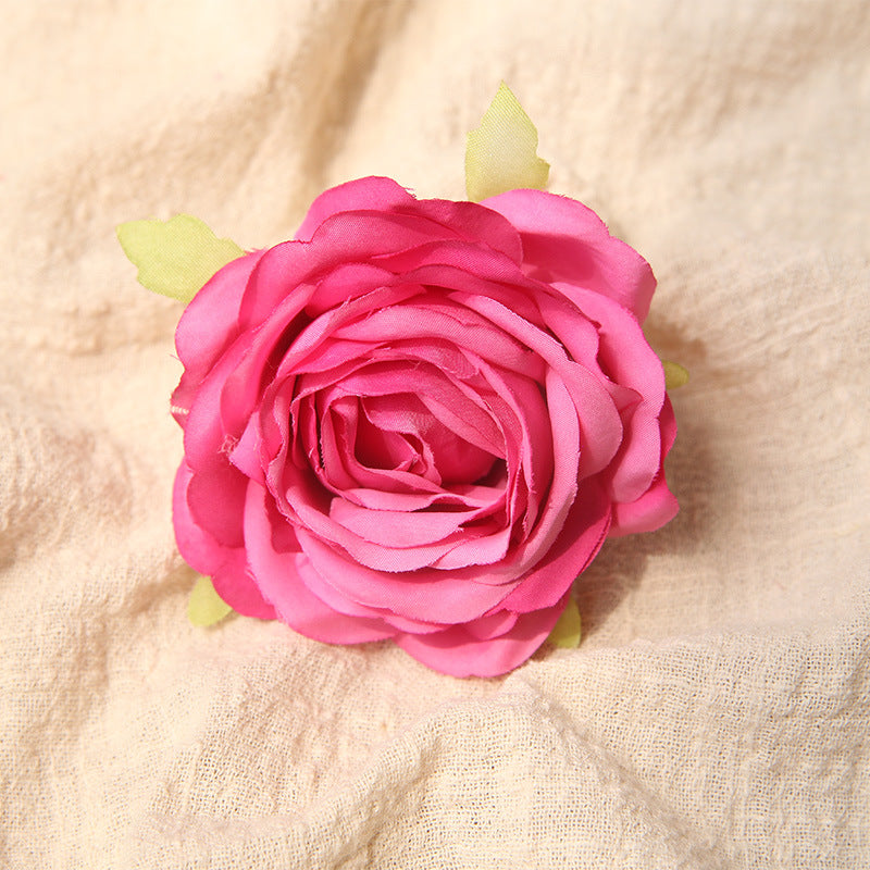 Silk Flowers Bulk Cabbge Roses Wholesale