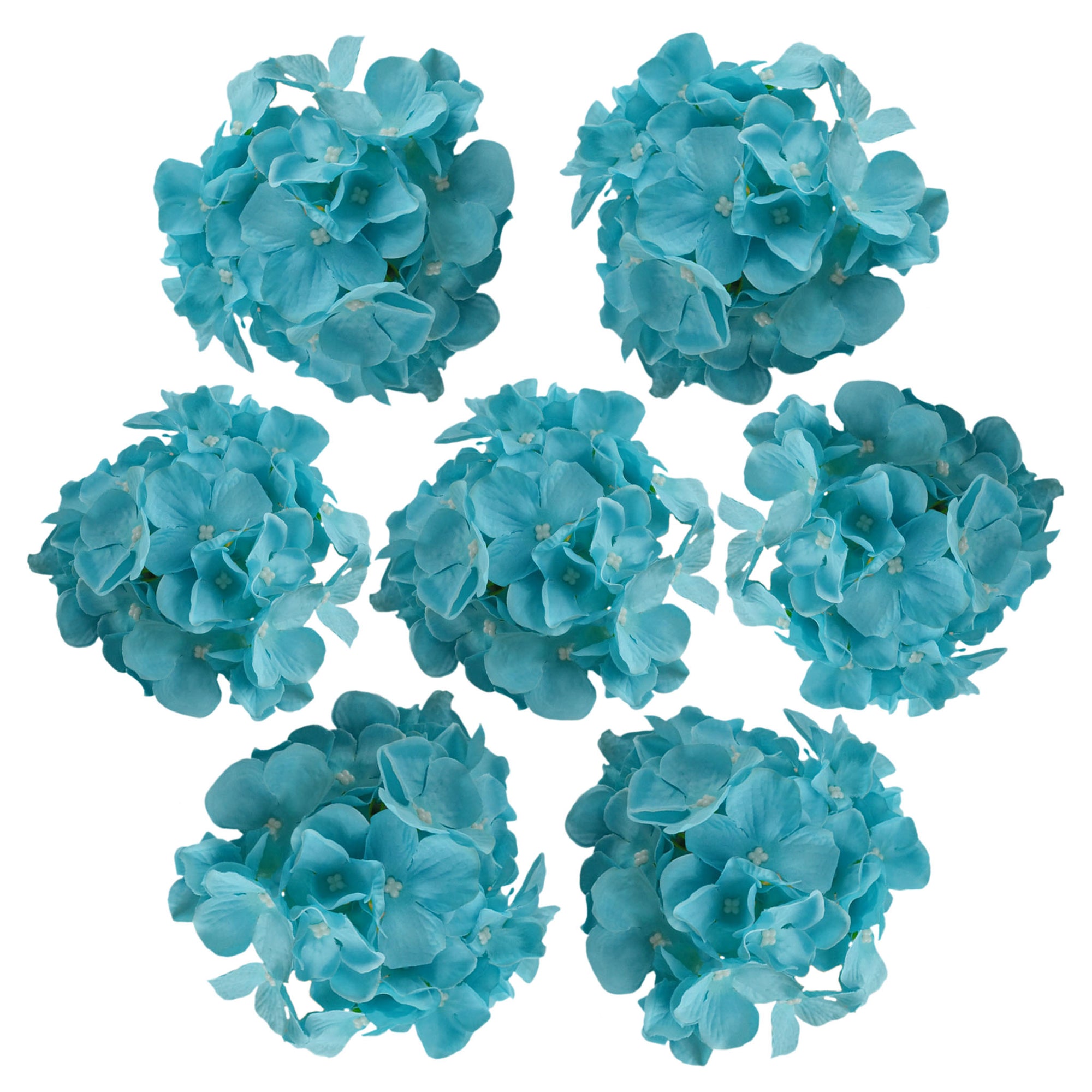 Silk Hydrangea Giant Flower Heads10pcs