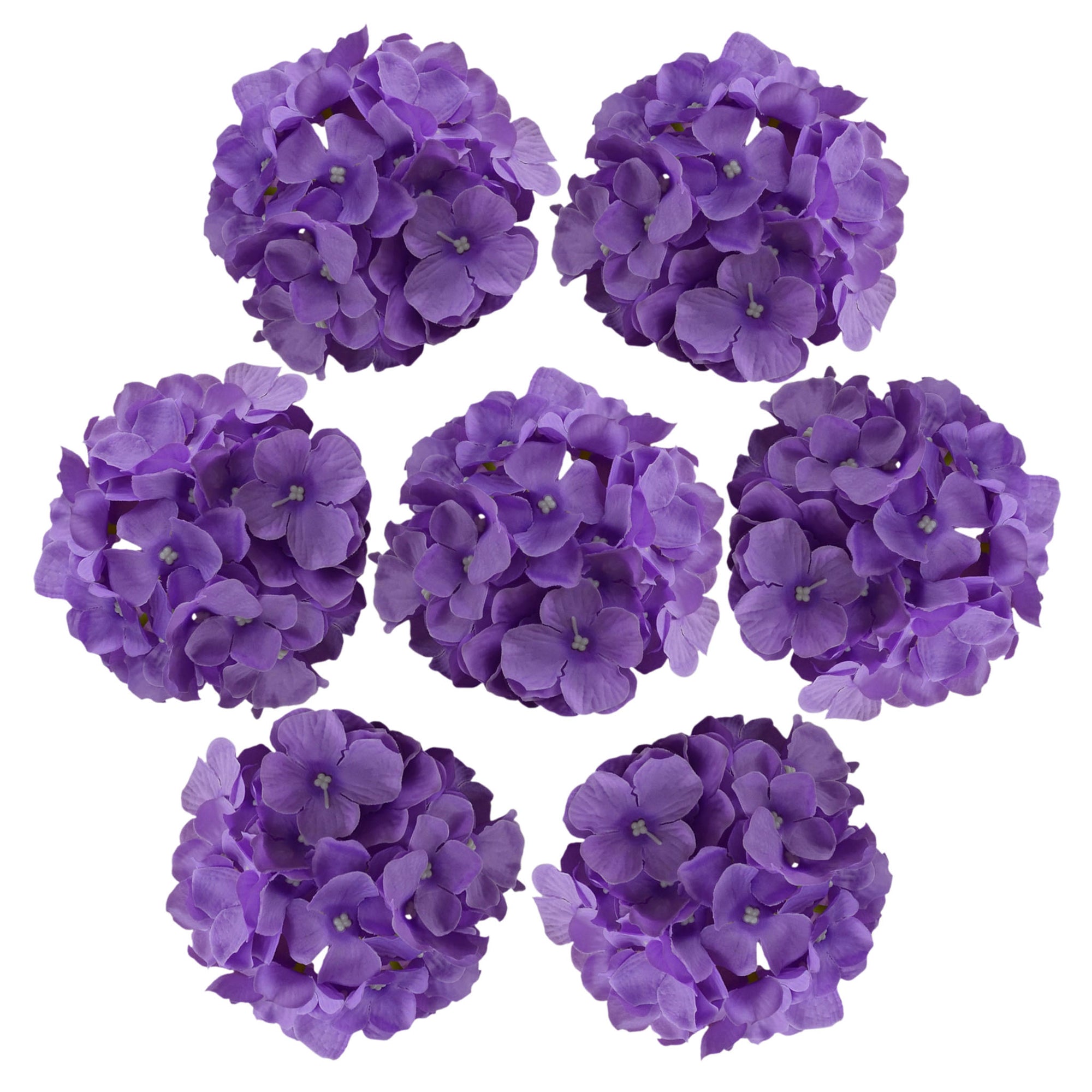 Silk Hydrangea Giant Flower Heads10pcs