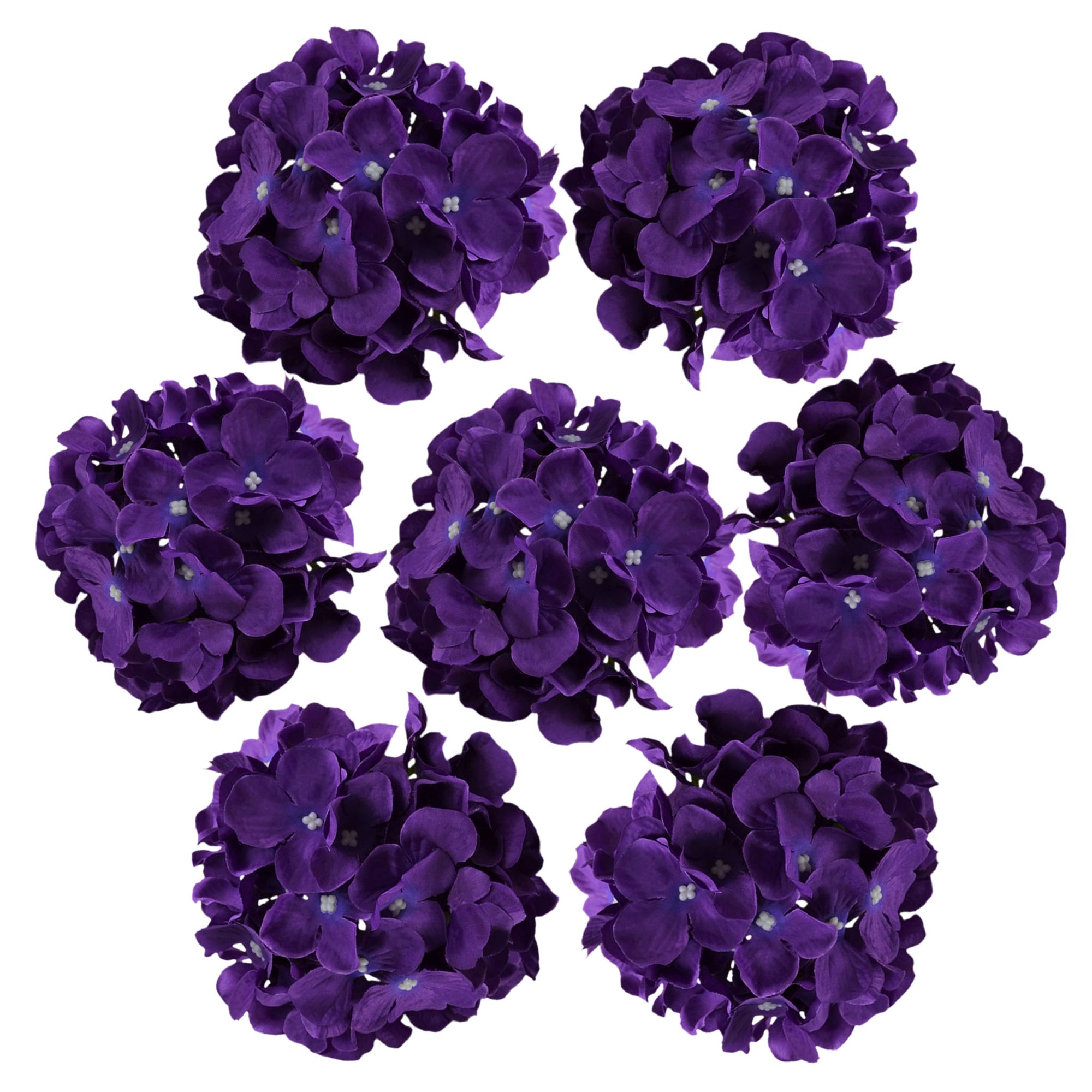 Silk Hydrangea Giant Flower Heads10pcs