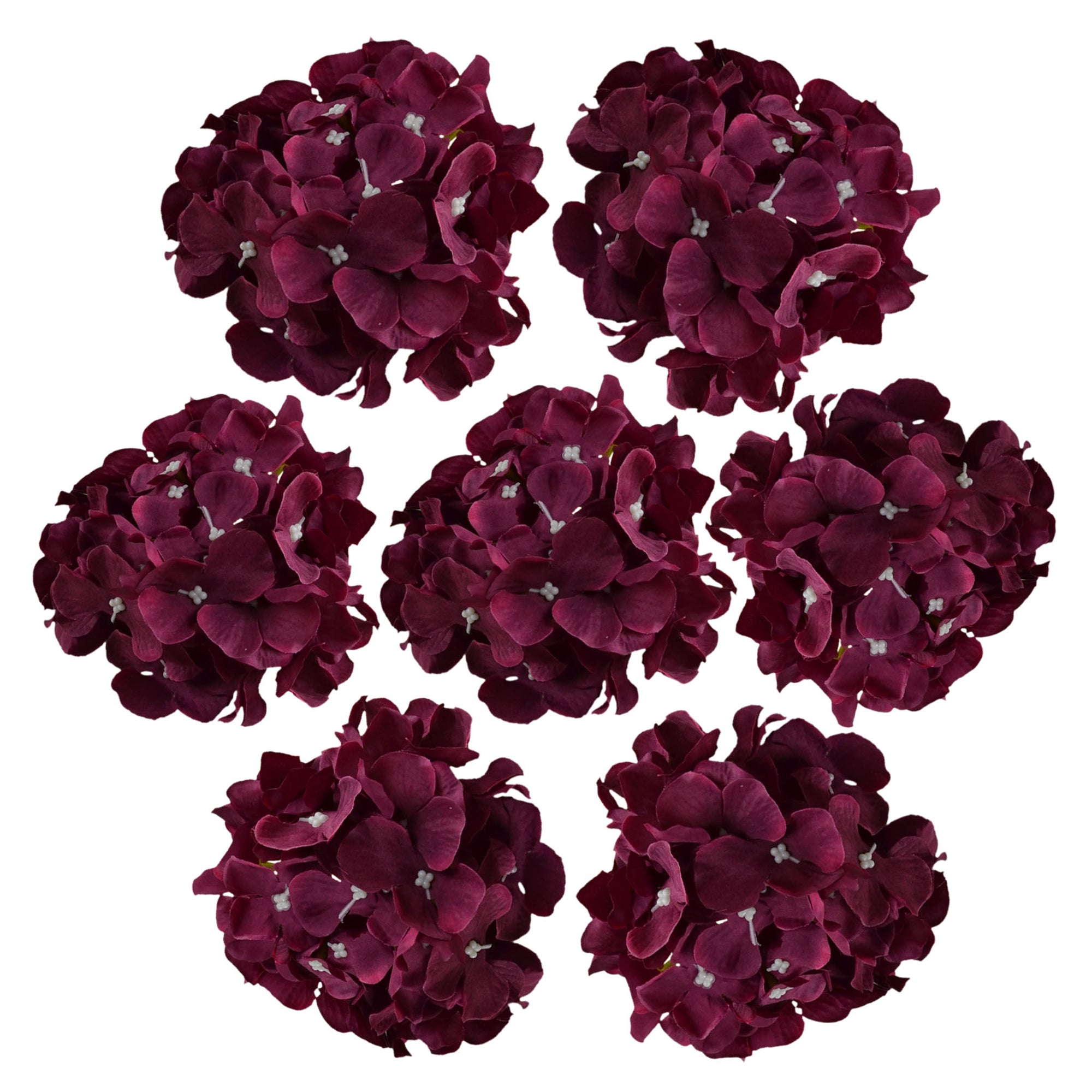 Silk Hydrangea Giant Flower Heads10pcs
