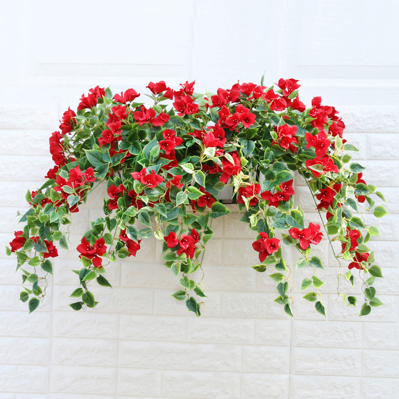 Artificial Hanging Flower Vines Indoor Outdoor Wall Decor