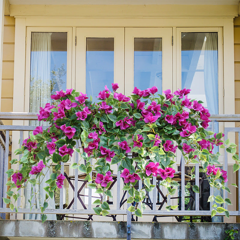 Artificial Hanging Flower Vines Indoor Outdoor Wall Decor