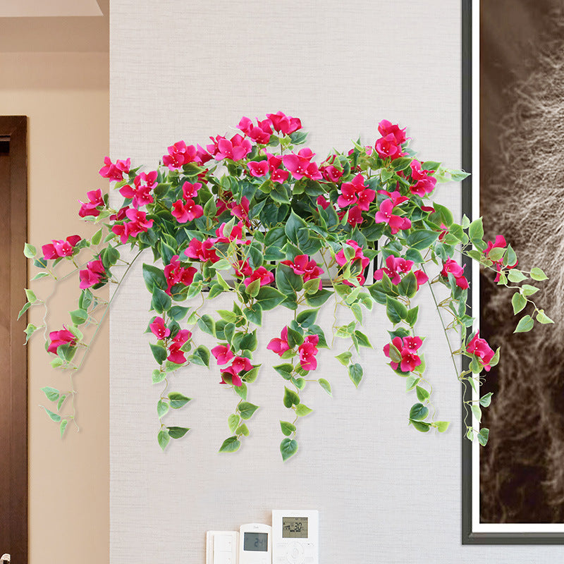 Artificial Hanging Flower Vines Indoor Outdoor Wall Decor