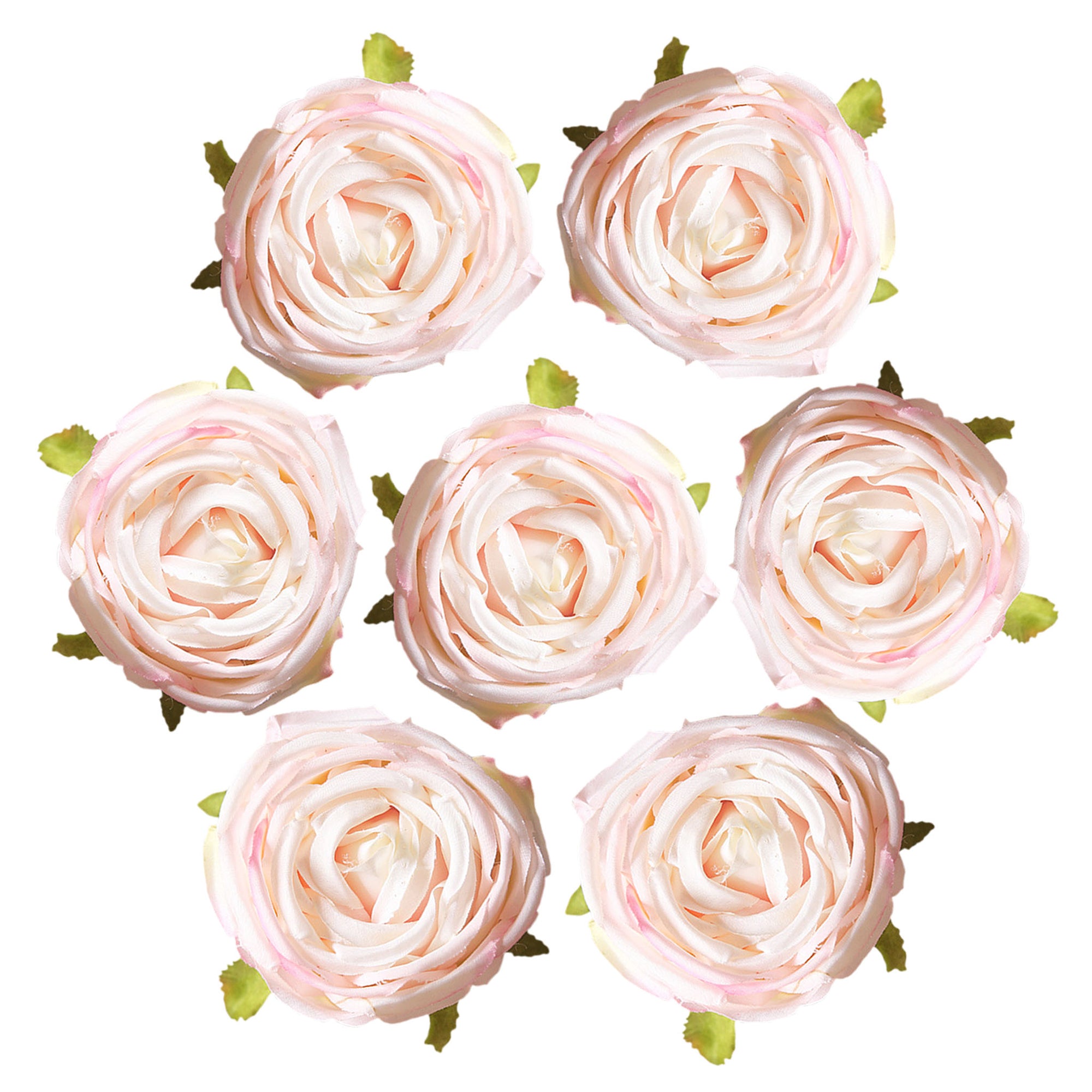 Bulk Artificial Flowers Silk Rose Heads
