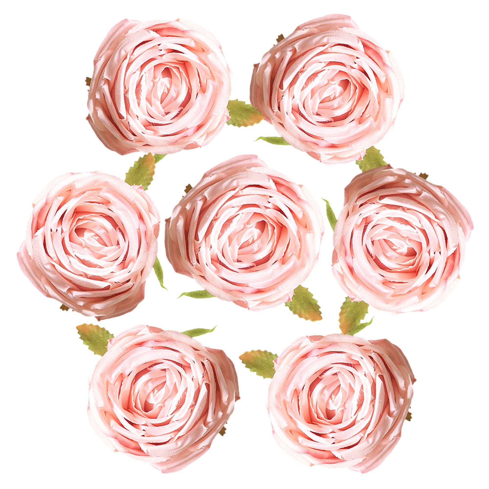 Bulk Artificial Flowers Silk Rose Heads