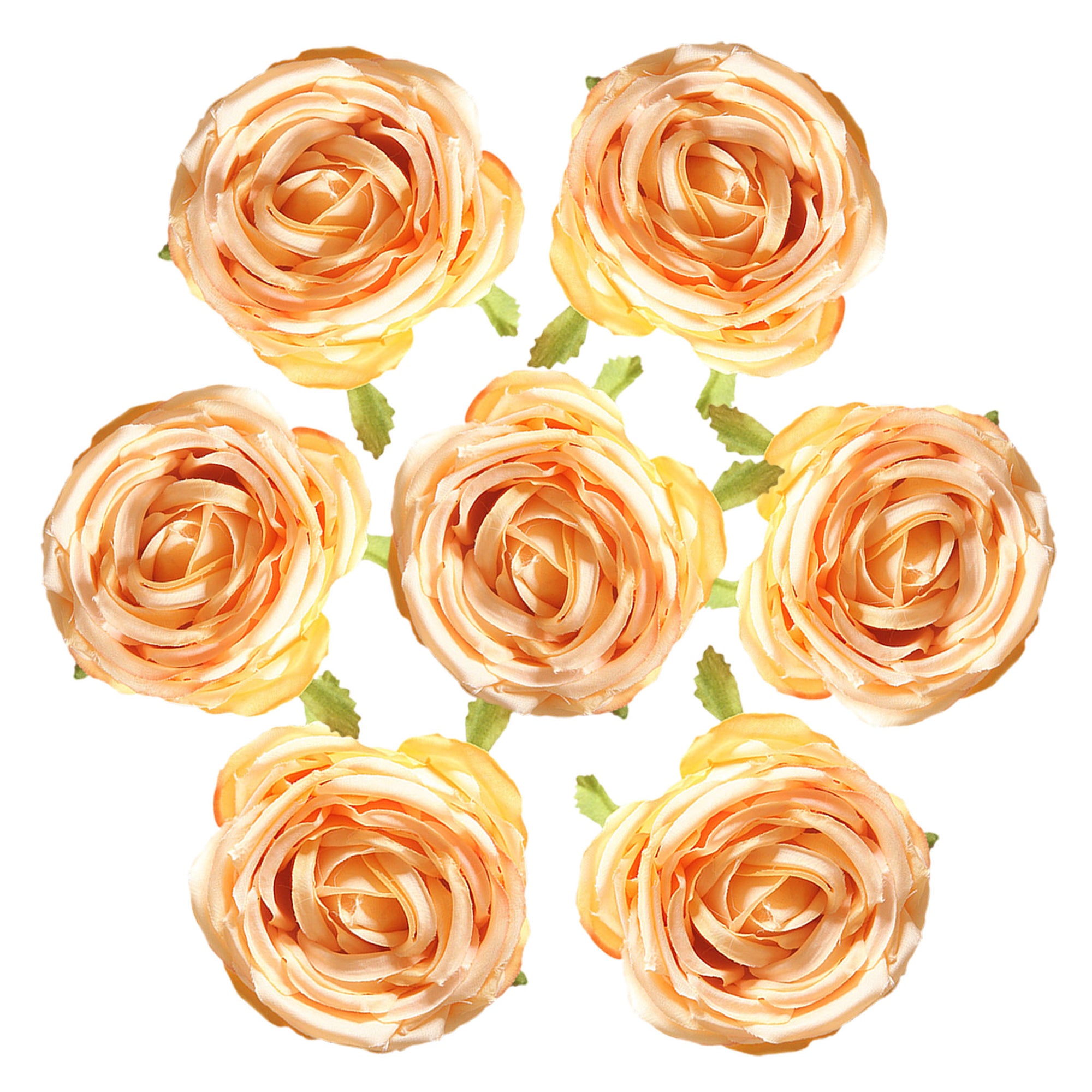 Bulk Artificial Flowers Silk Rose Heads