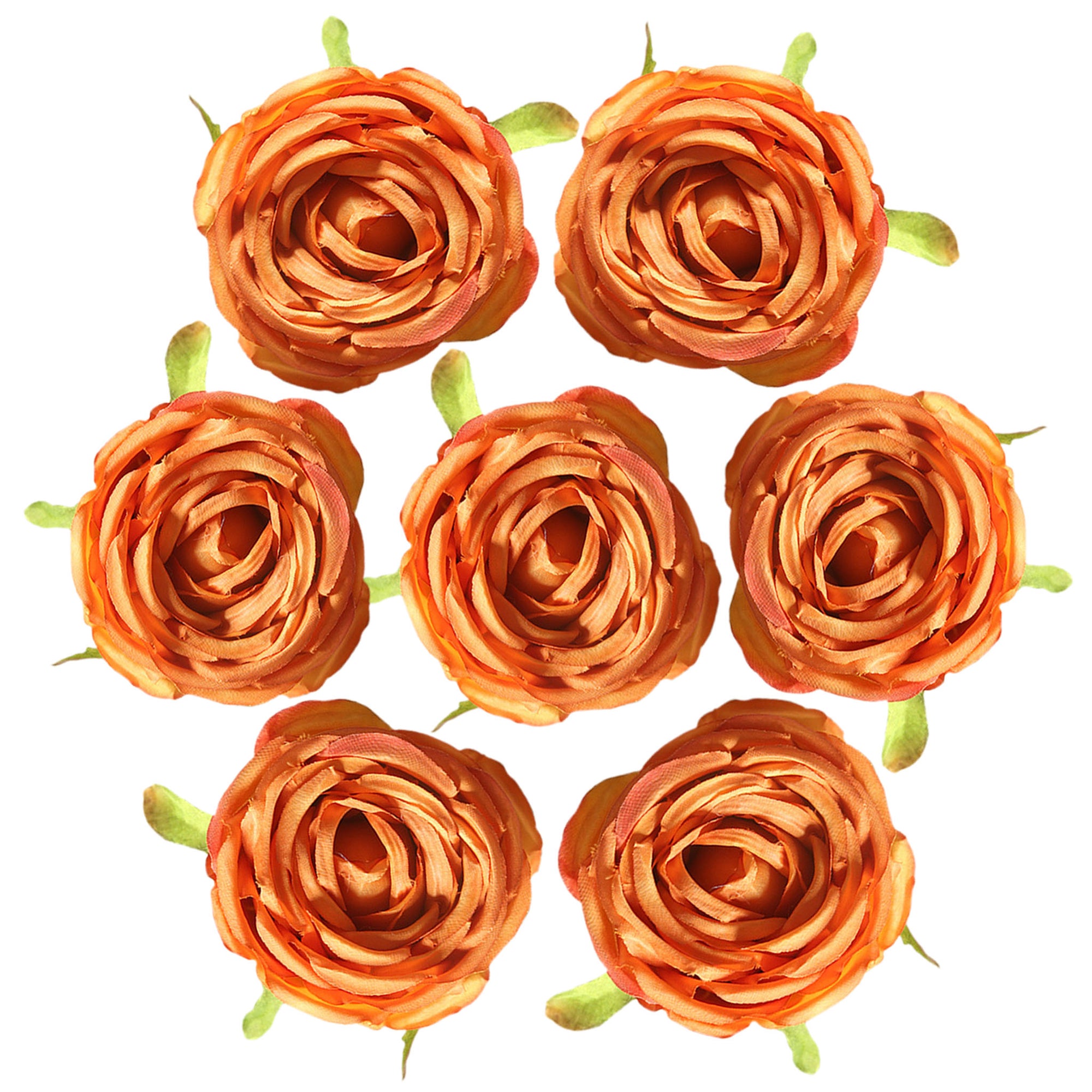 Bulk Artificial Flowers Silk Rose Heads