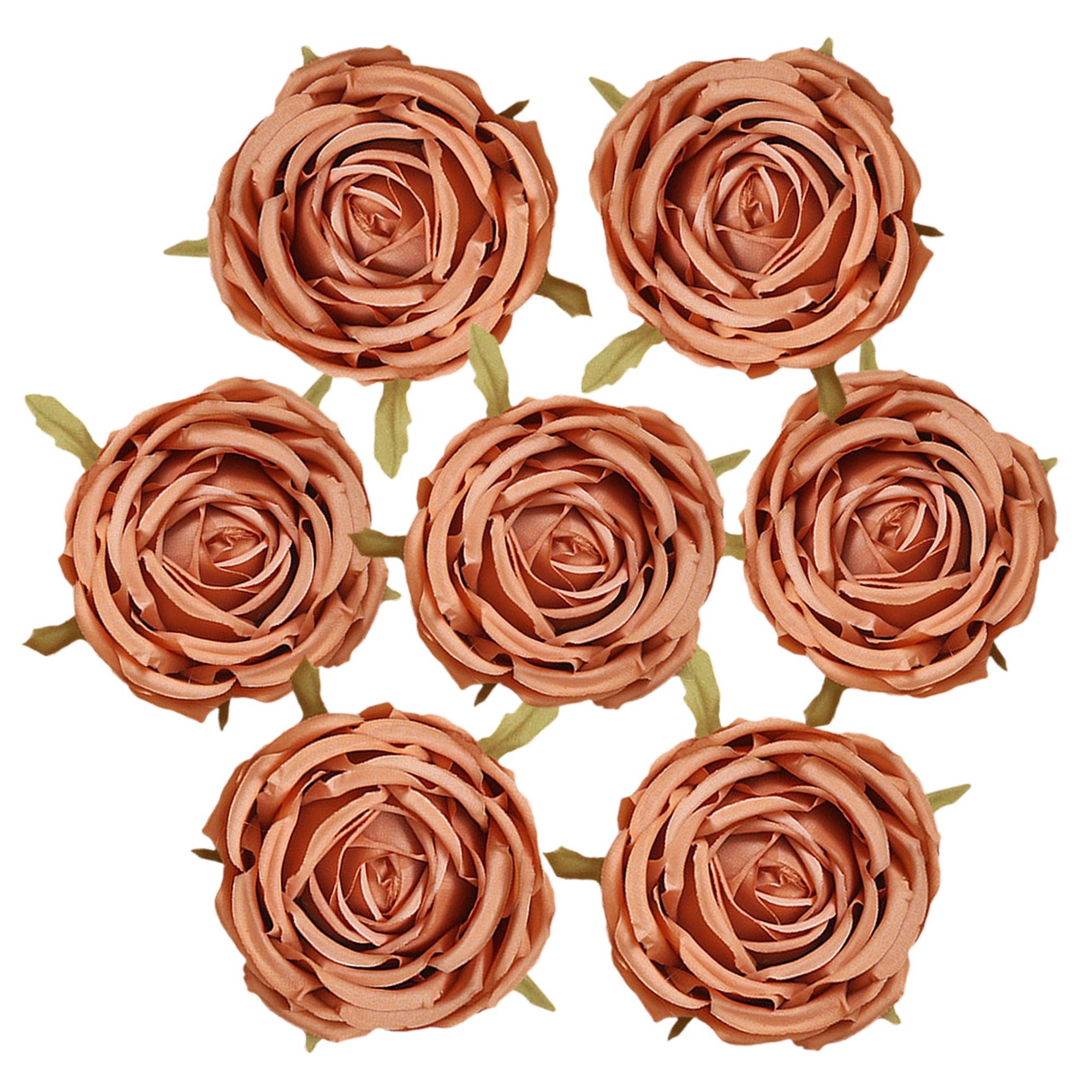 Bulk Artificial Flowers Silk Rose Heads