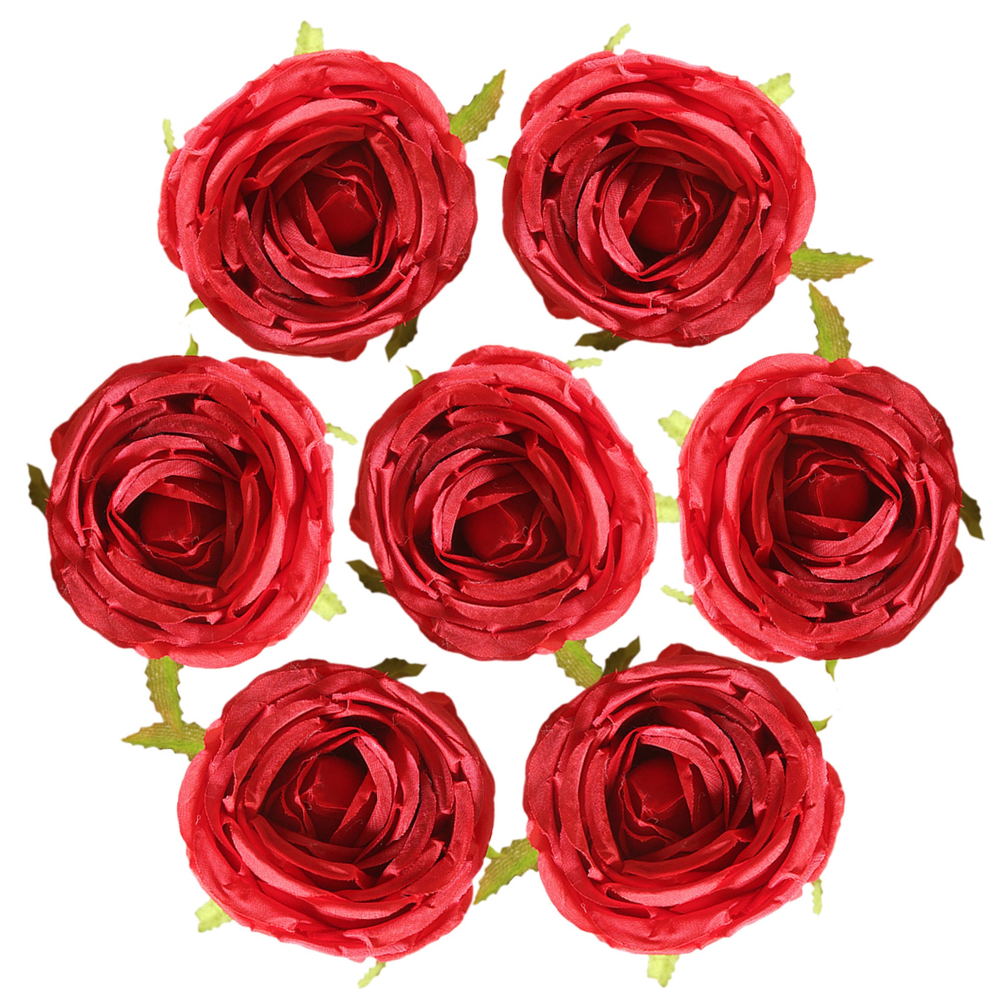 Bulk Artificial Flowers Silk Rose Heads