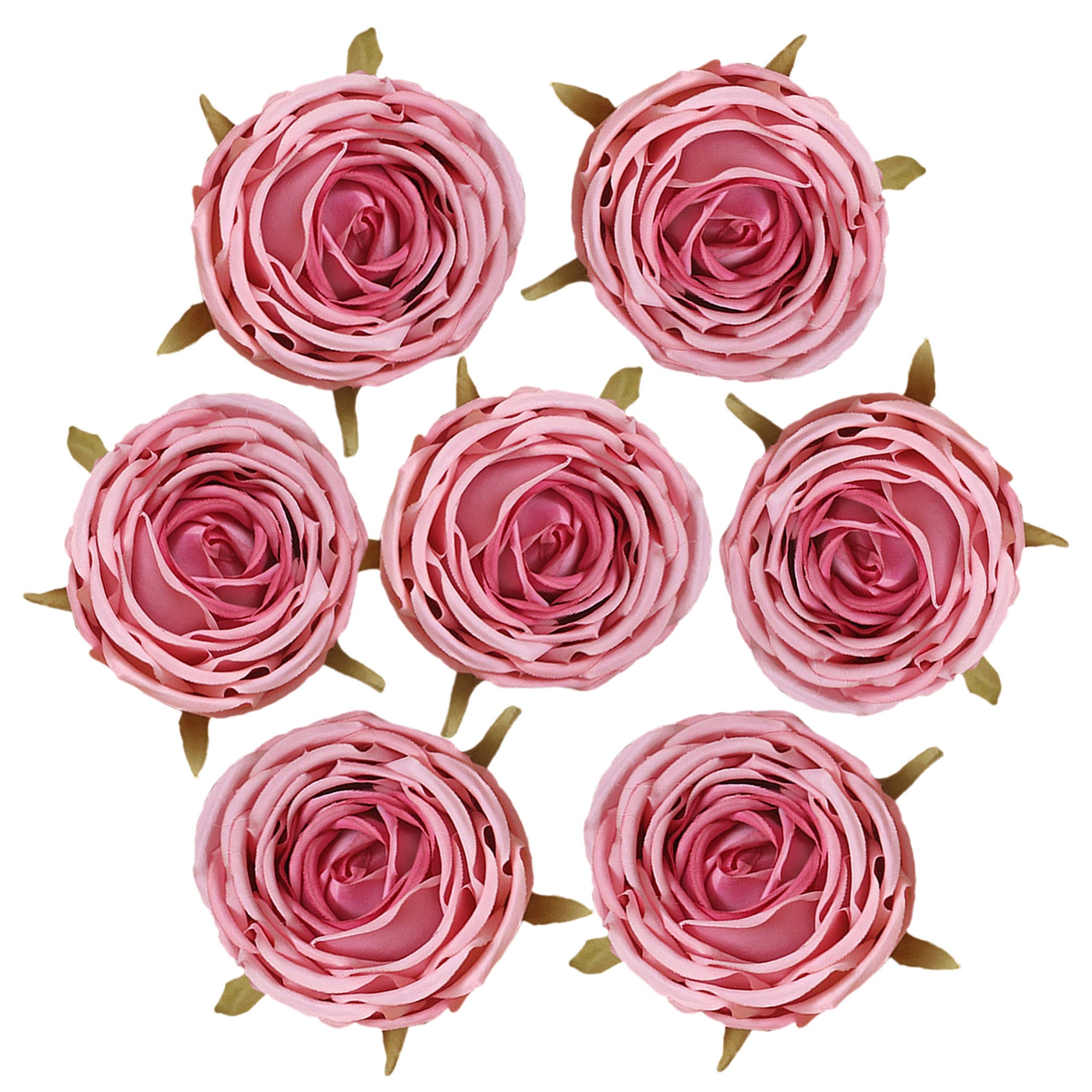 Bulk Artificial Flowers Silk Rose Heads
