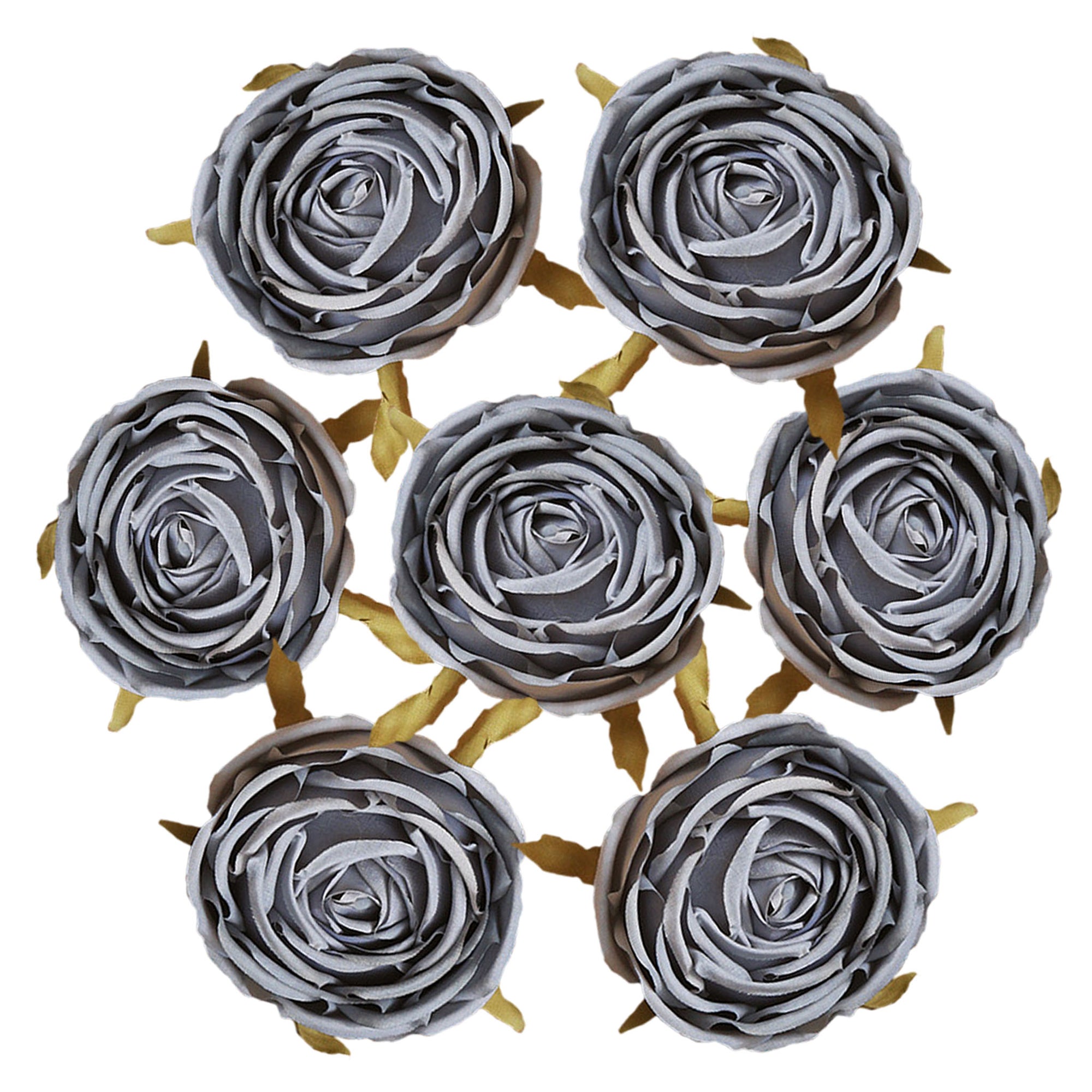 Bulk Artificial Flowers Silk Rose Heads