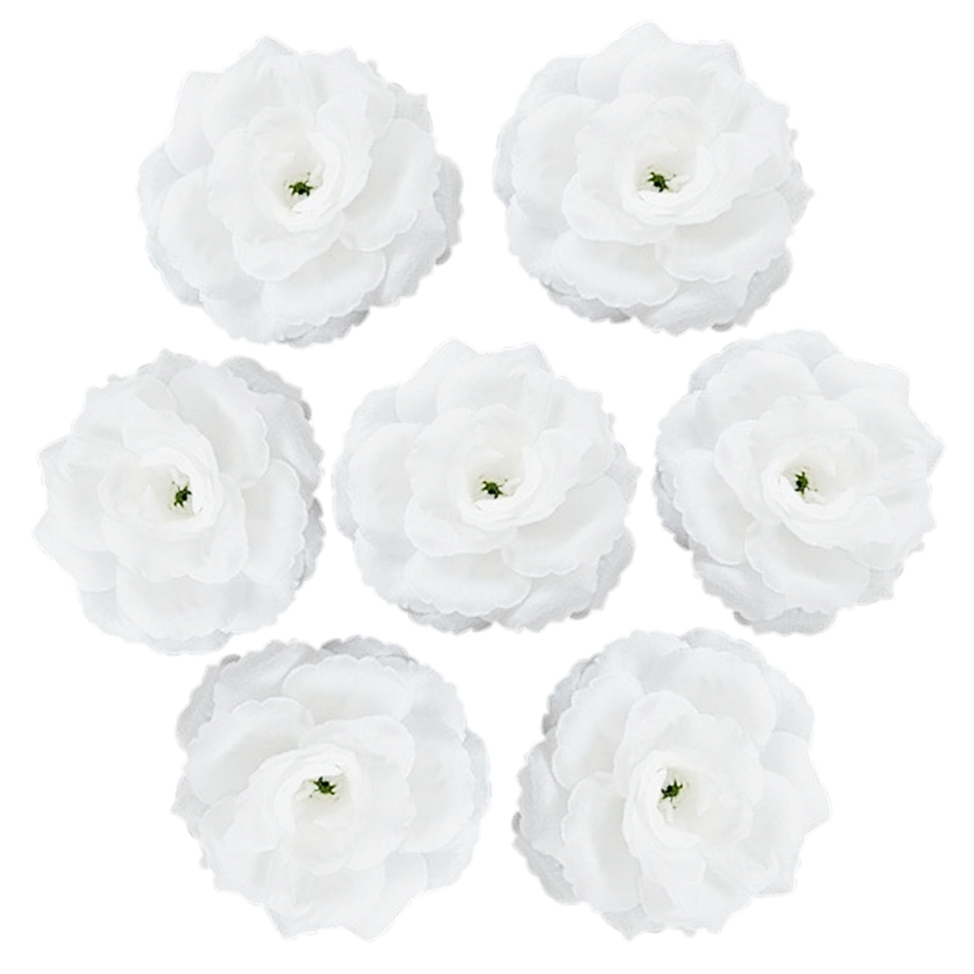 Wholesale Silk Flower Heads Artificial Roses 3 inch 100 Flowers For Flower Ball DIY