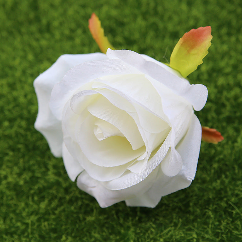 Wholesale Silk Rose Blooms Flower Heads 100 Bulk Fake Flowers